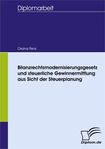 Bilanzrechtsmodernisierungsgesetz Und Steuerliche - 