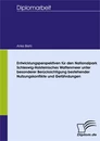 Titel: Entwicklungsperspektiven für den Nationalpark Schleswig-Holsteinisches Wattenmeer unter besonderer Berücksichtigung bestehender Nutzungskonflikte und Gefährdungen