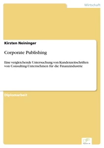 Titel: Corporate Publishing