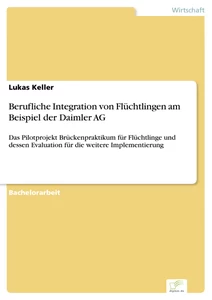 Titel: Berufliche Integration von Flüchtlingen am Beispiel der Daimler AG
