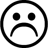 trauriges emoji
