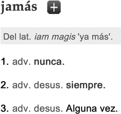 Fig. 2:Voz jamás en el DLE.