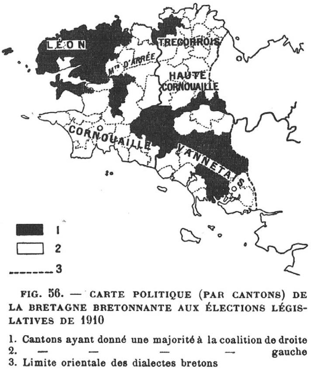 Source: Siegfried, A. (1913). Tableau politique de la France de l’ouest sous la 3e Republique. Armand Colin.