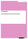 Title: Die Landbauzonen in Deutschland