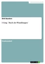 Title: I Ging `Buch der Wandlungen`