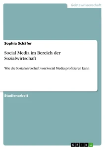 Title: Social Media im Bereich der Sozialwirtschaft