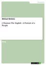 Título: J. Paxman: The English - A Portrait of a People