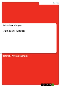 Title: Die United Nations
