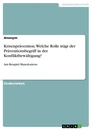 Título: Krisenprävention. Welche Rolle trägt der Präventionsbegriff in der Konfliktbewältigung?