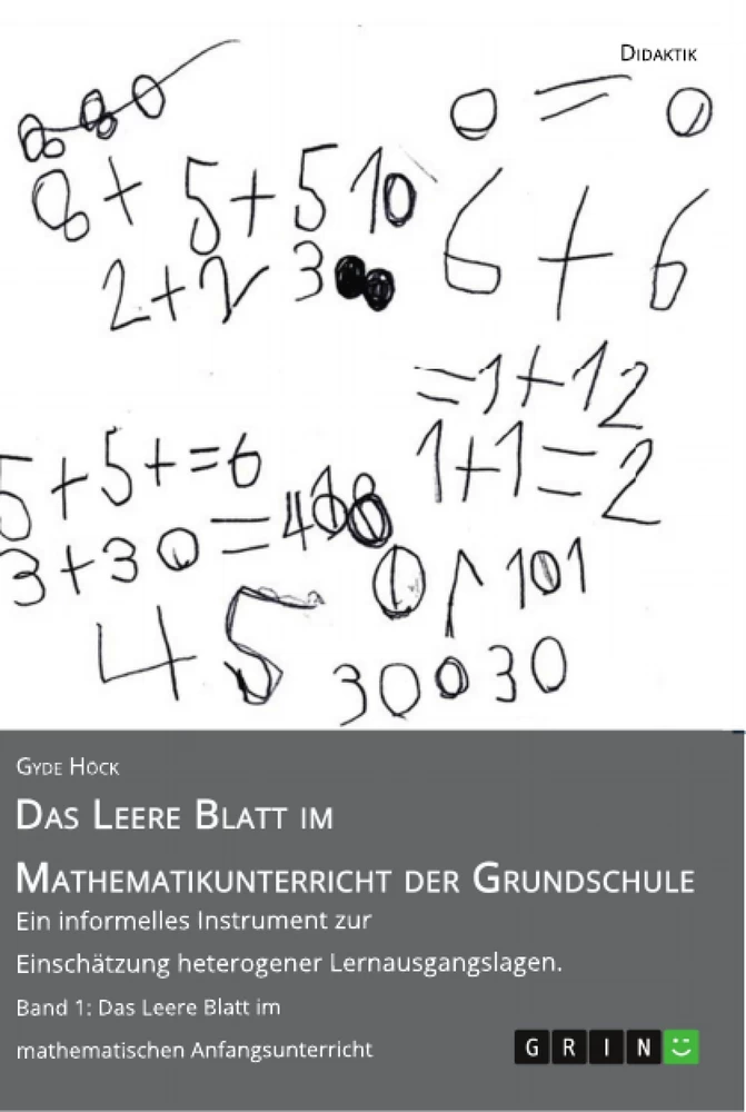 Título: Das Leere Blatt im Mathematikunterricht der Grundschule