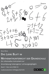 Titel: Das Leere Blatt im Mathematikunterricht der Grundschule