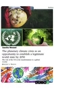 Titel: The planetary climate crisis as an opportunity to establish a legitimate world state by 2050