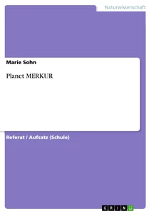 Title: Planet MERKUR