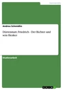 Title: Dürrenmatt, Friedrich - Der Richter und sein Henker