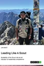 Titel: Leading like a scout. Suitability of the Scout role as an indicator of leadership competence