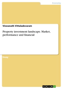 Title: Property investment landscape. Market, performance and financial