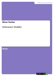 Título: Schwarzer Strahler