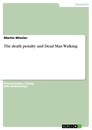 Título: The death penalty and Dead Man Walking