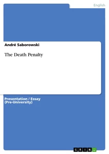 Title: The Death Penalty