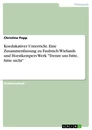 Title: Koedukativer Unterricht. Eine Zusammenfassung zu Faulstich-Wielands und Horstkempers Werk "Trennt uns bitte, bitte nicht"
