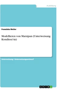 Titre: Modellieren von Marzipan (Unterweisung Konditor/-in)
