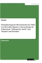 Título: Demaskierung des Bewusstseins bei Ödön von Horváths Figuren. Untersuchung der Volksstücke "Italienische Nacht" und "Kasimir und Karoline"