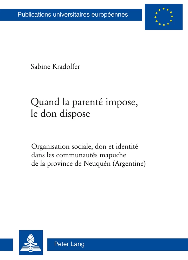 Titre: Quand la parenté impose, le don dispose