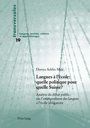 Titre: Langues à l’école : quelle politique pour quelle Suisse ?