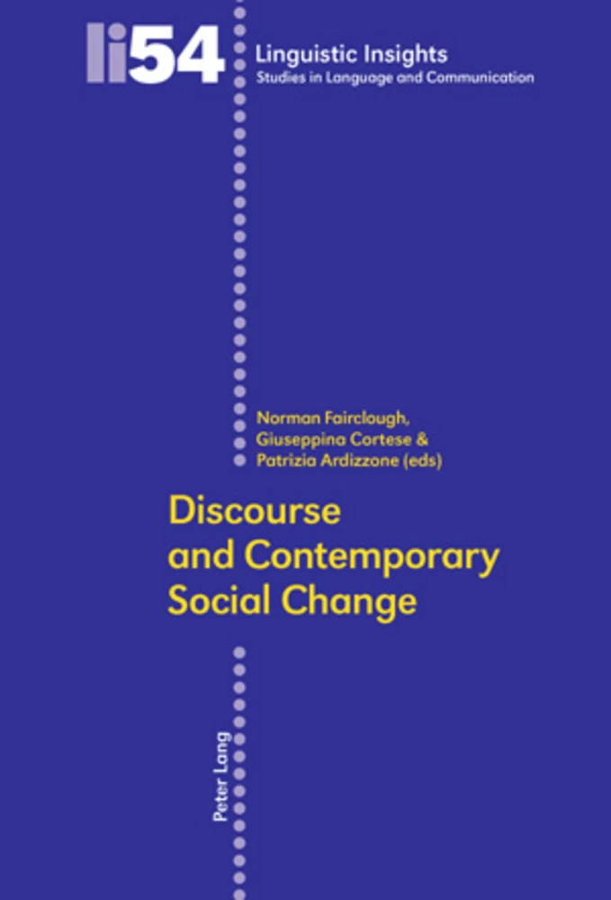 Title: Discourse and Contemporary Social Change