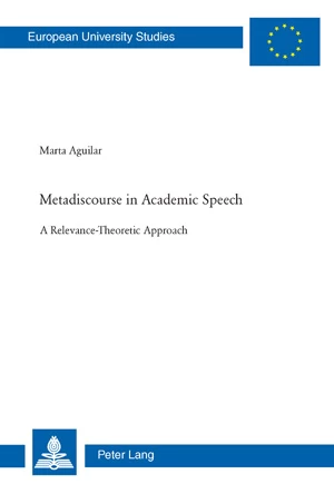 Title: Metadiscourse in Academic Speech