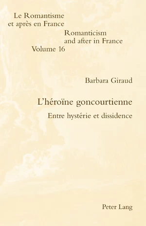 Title: L’héroïne goncourtienne