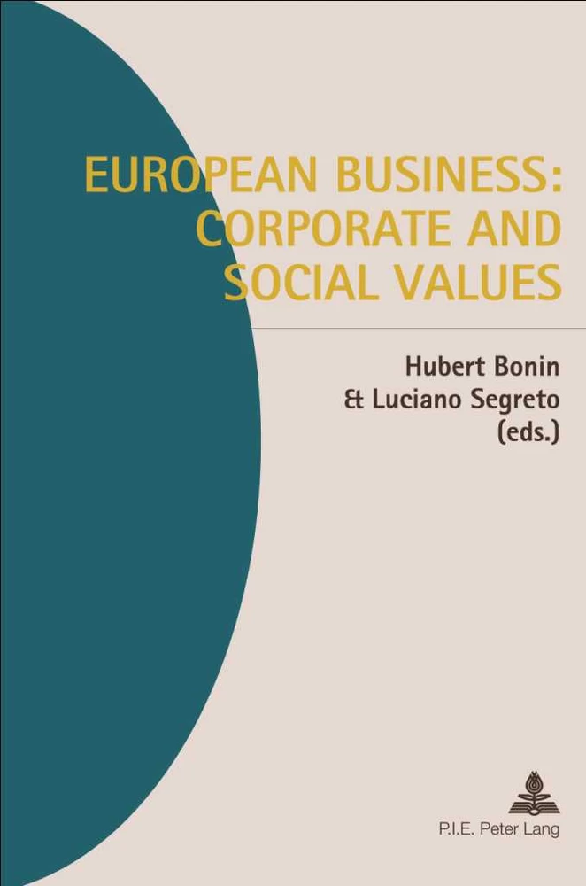 Title: European Business: Corporate and Social Values