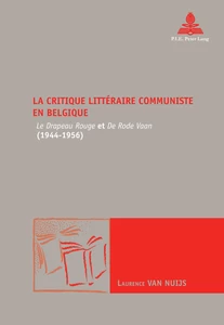 Title: La critique littéraire communiste en Belgique