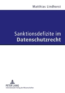 Titel: Sanktionsdefizite im Datenschutzrecht