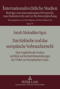 Title: Das türkische und das europäische Verbraucherrecht