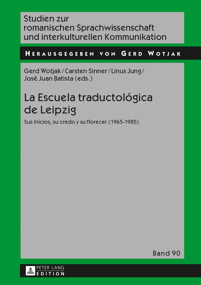 Title: La Escuela traductológica de Leipzig