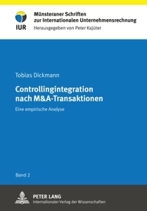 Title: Controllingintegration nach M&A-Transaktionen