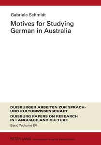 Title: Motives for Studying German in Australia