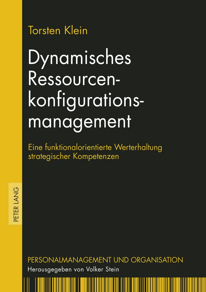 Titel: Dynamisches Ressourcenkonfigurationsmanagement