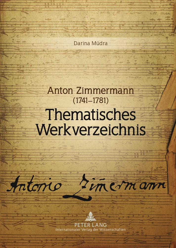 Titel: Anton Zimmermann (1741-1781)