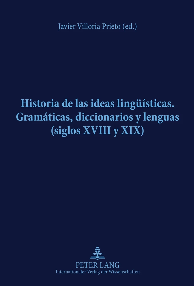 Title: Historia de las ideas lingüísticas