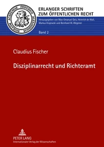 Title: Disziplinarrecht und Richteramt