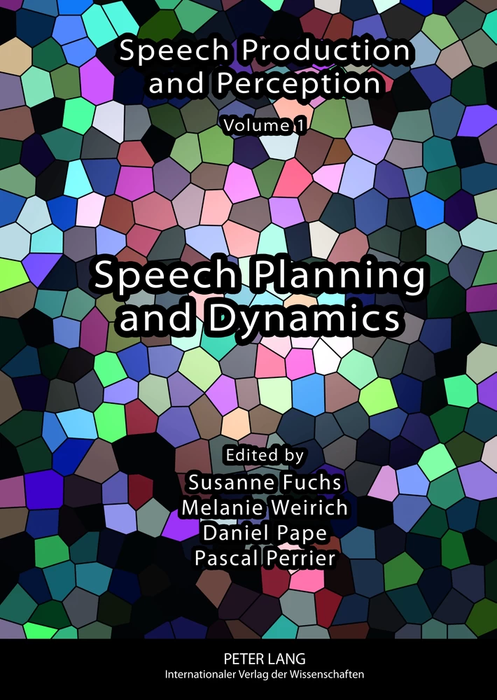 Title: Speech Planning and Dynamics