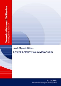 Title: Leszek Kołakowski in Memoriam