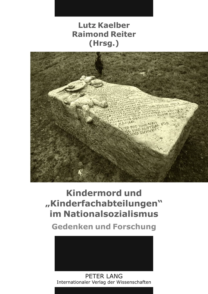 Titel: Kindermord und «Kinderfachabteilungen» im Nationalsozialismus