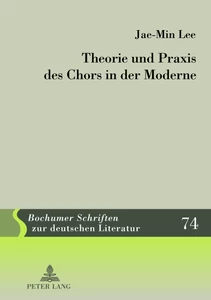 Title: Theorie und Praxis des Chors in der Moderne
