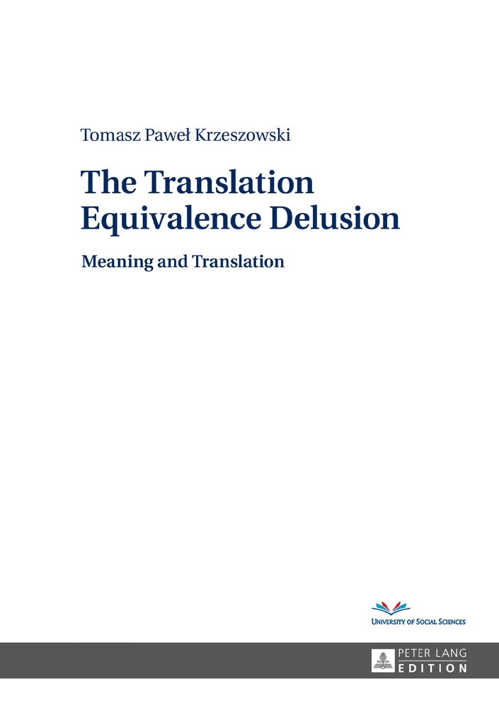 Title: The Translation Equivalence Delusion