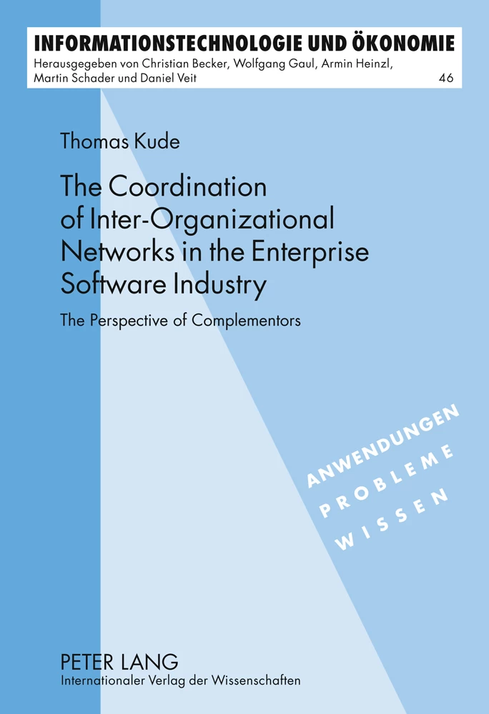 Title: The Coordination of Inter-Organizational Networks in the Enterprise Software Industry