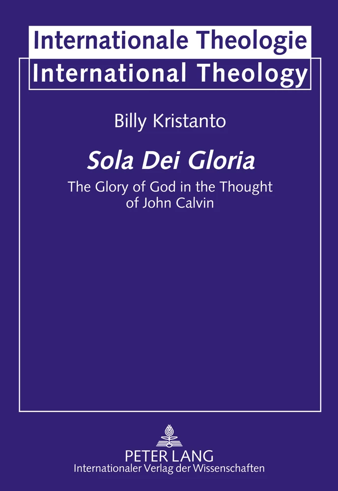 Title: Sola Dei Gloria