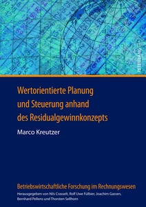 Title: Wertorientierte Planung und Steuerung anhand des Residualgewinnkonzepts